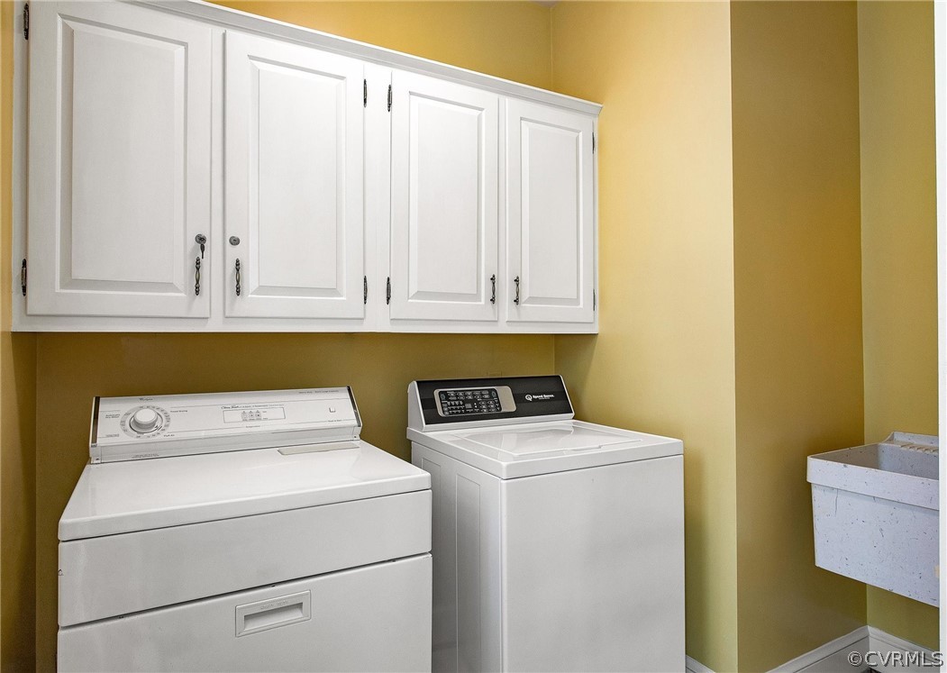 5960 Springfield Road Glen Allen, VA 23060 - Photo 16 of 50 1st floor laundry room. Utility sink and extra sto