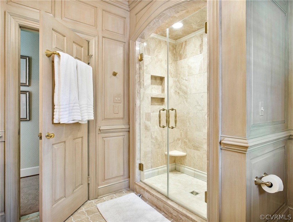 5960 Springfield Road Glen Allen, VA 23060 - Photo 21 of 50 Primary Bath w/ custom walk in shower