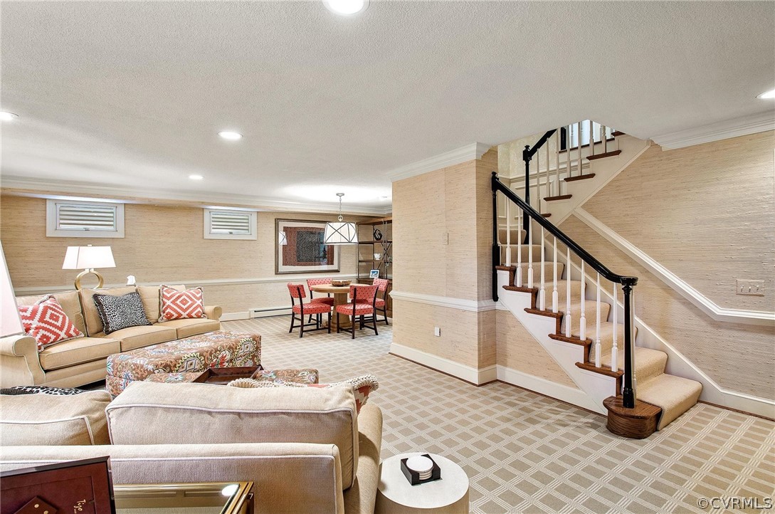 5960 Springfield Road Glen Allen, VA 23060 - Photo 29 of 50 Lower level large family room