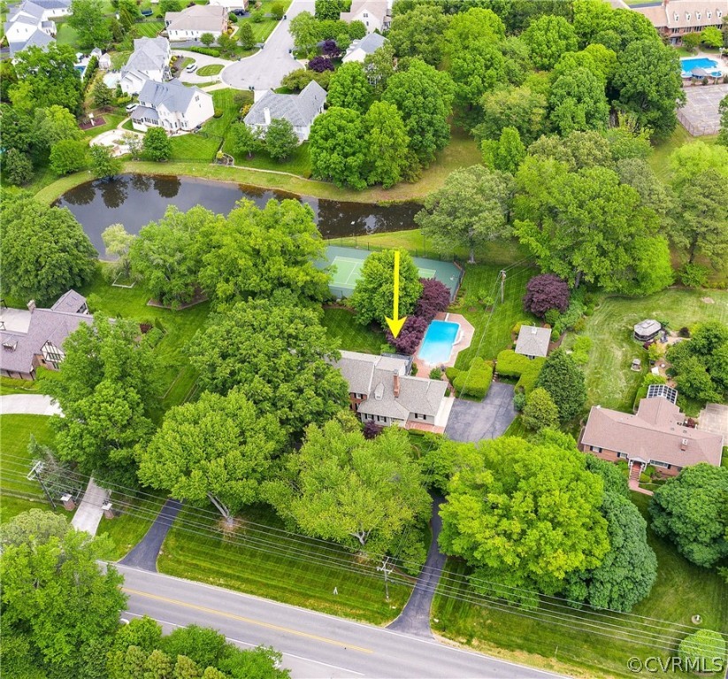5960 Springfield Road Glen Allen, VA 23060 - Photo 44 of 50 Aerial of property location and surrounding area