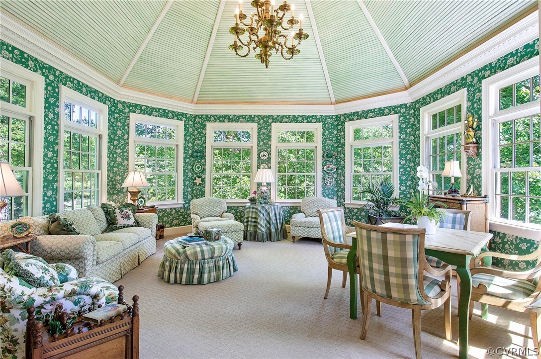 5960 Springfield Road Glen Allen, VA 23060 - Photo 8 of 50 The Conservatory (GREEN ROOM) A perfect room for