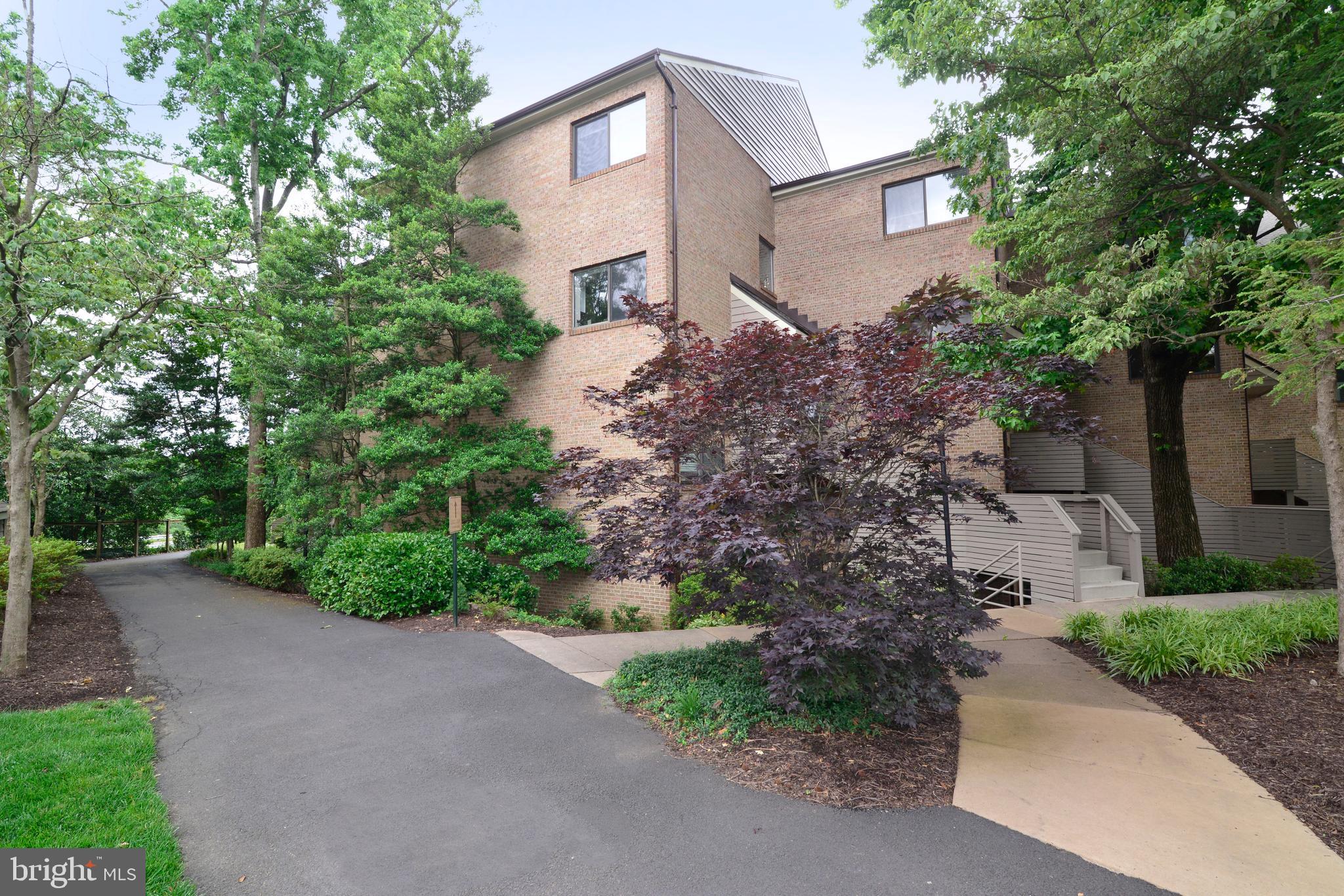 11128 Harbor Court Reston, VA 20191 - Photo 31 of 44 The paths lead to the lake, the condos and garage.