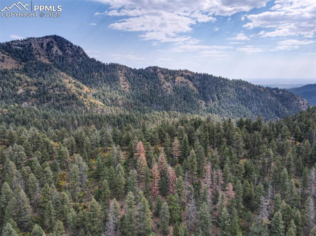 4950 Little Turkey Creek Road Colorado Springs, CO 80926 - Photo 24 of 33 a view of mountains and valleys