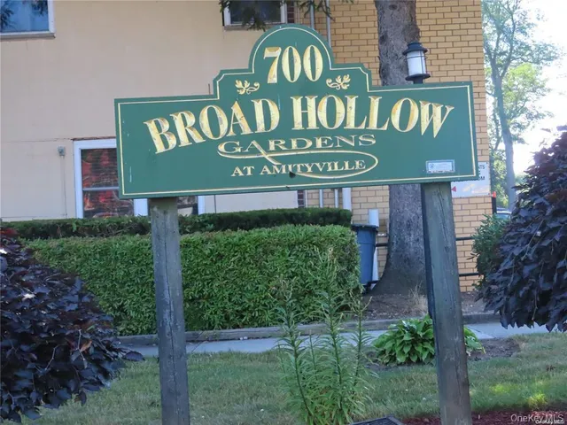 a sign on the side of a building