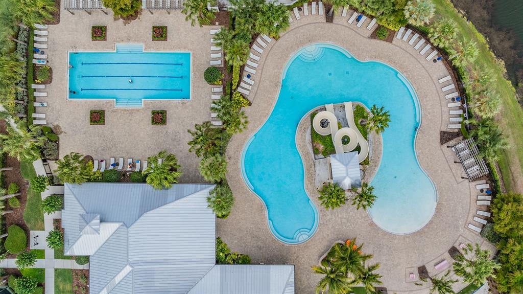 6908 Covington Stone Avenue Apollo Beach, FL 33572 - Photo 50 of 60 an aerial view of a house