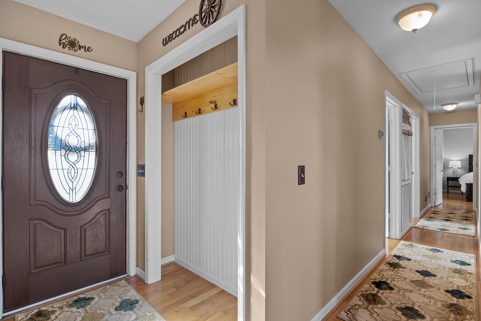 465 Turtle Point Lane Waverly, TN 37185 - Photo 19 of 49 a view of a entryway door with wooden floor