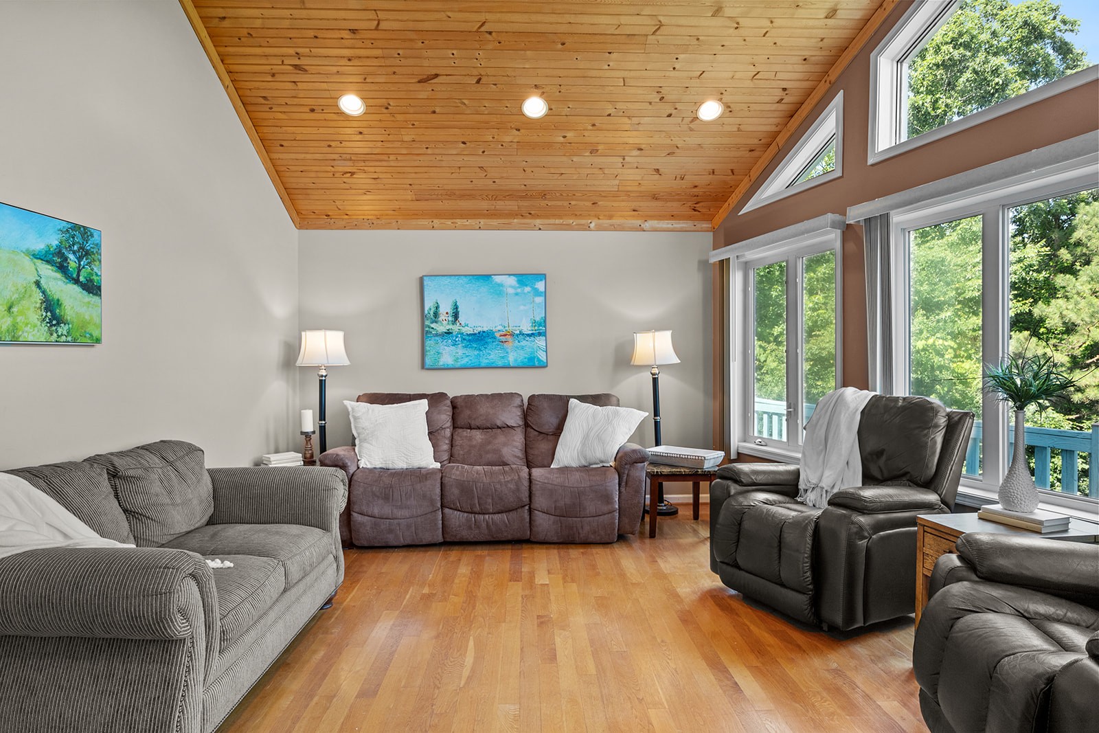 465 Turtle Point Lane Waverly, TN 37185 - Photo 26 of 49 a living room with furniture and a large window