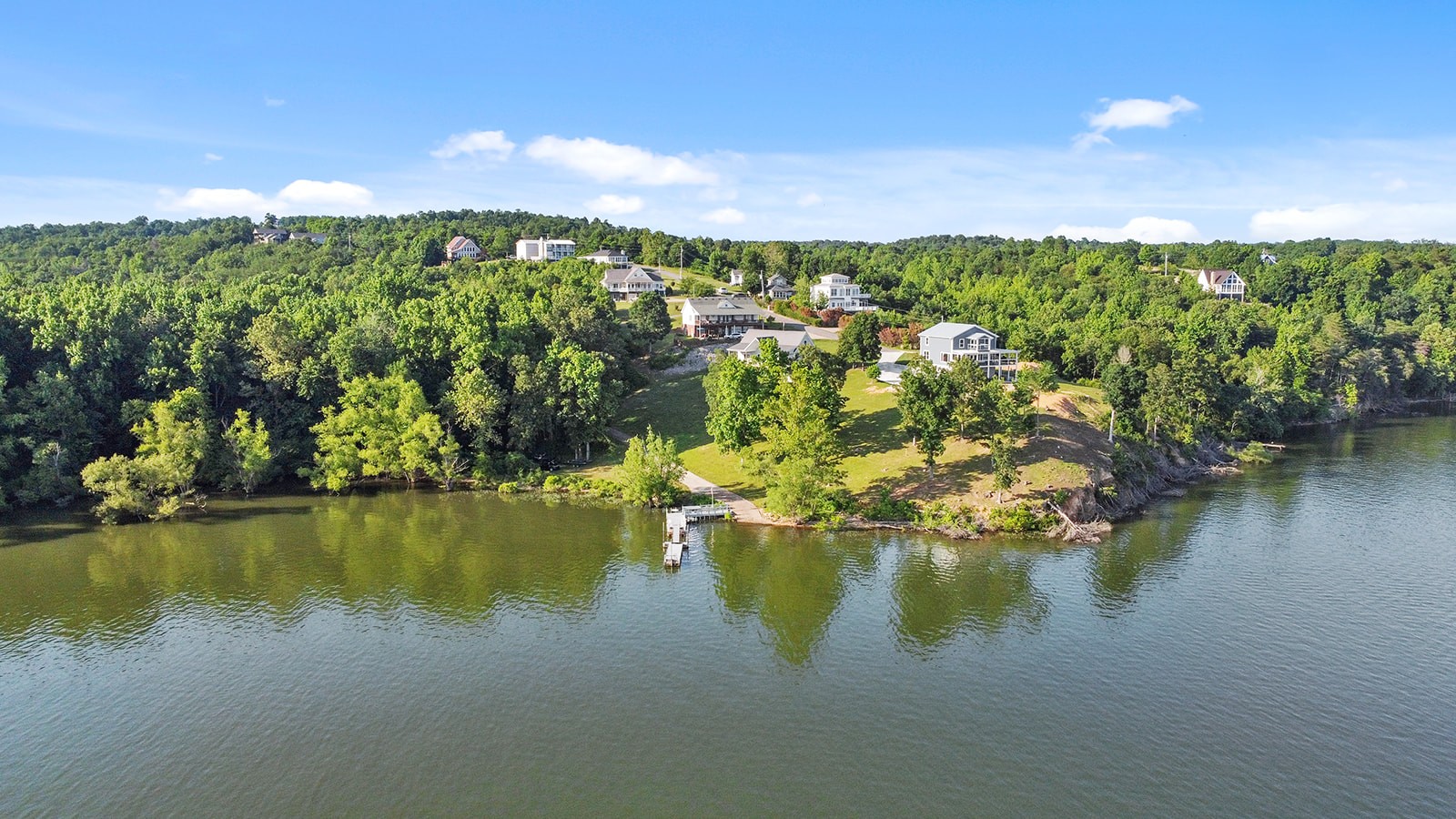 465 Turtle Point Lane Waverly, TN 37185 - Photo 8 of 49 a view of a lake with a city