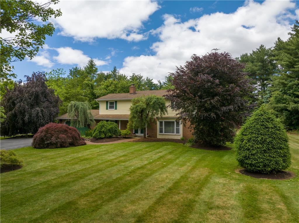 2516 Rachael Lane Orefield, PA 18069 - Photo 3 of 45 Mature trees and lush, striped lawns create a welcoming approach to this attractive residence.