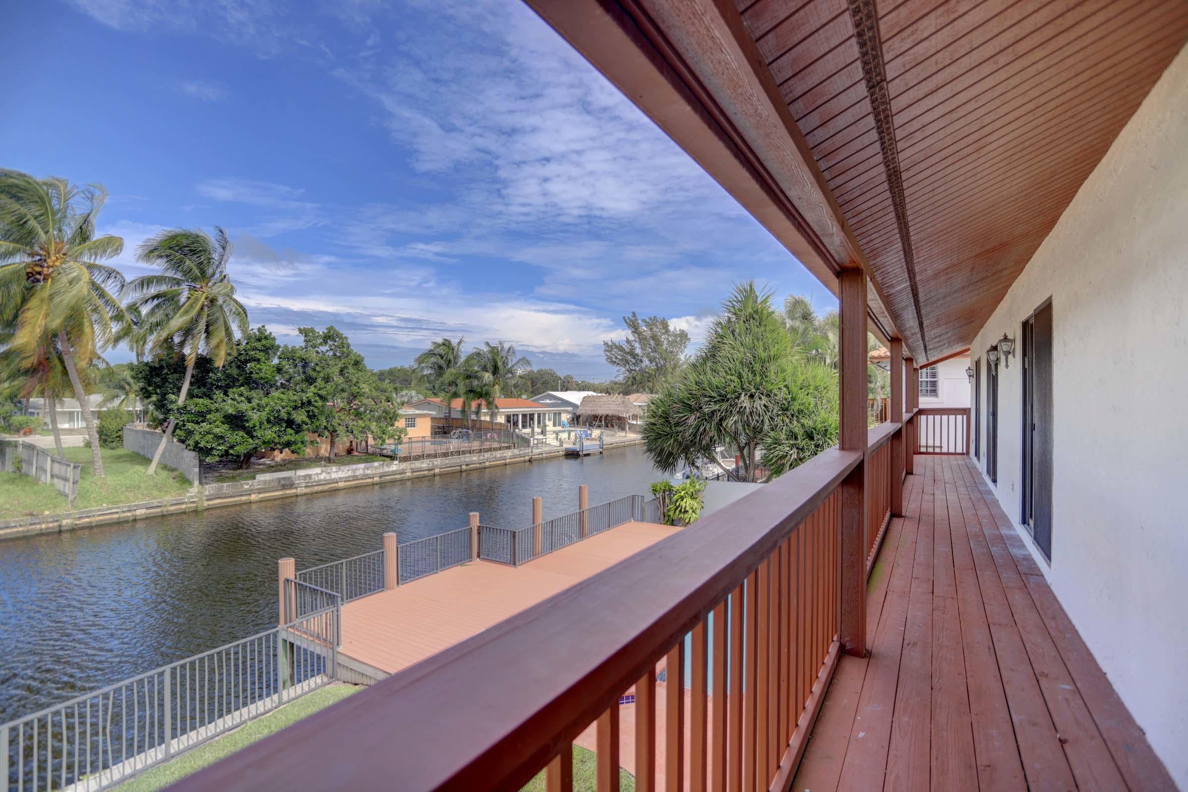 399 Southwest 15th Street Boca Raton, FL 33432 - Photo 22 of 53 EXTRA LARGE BALCONY WITH WATER VIEWS