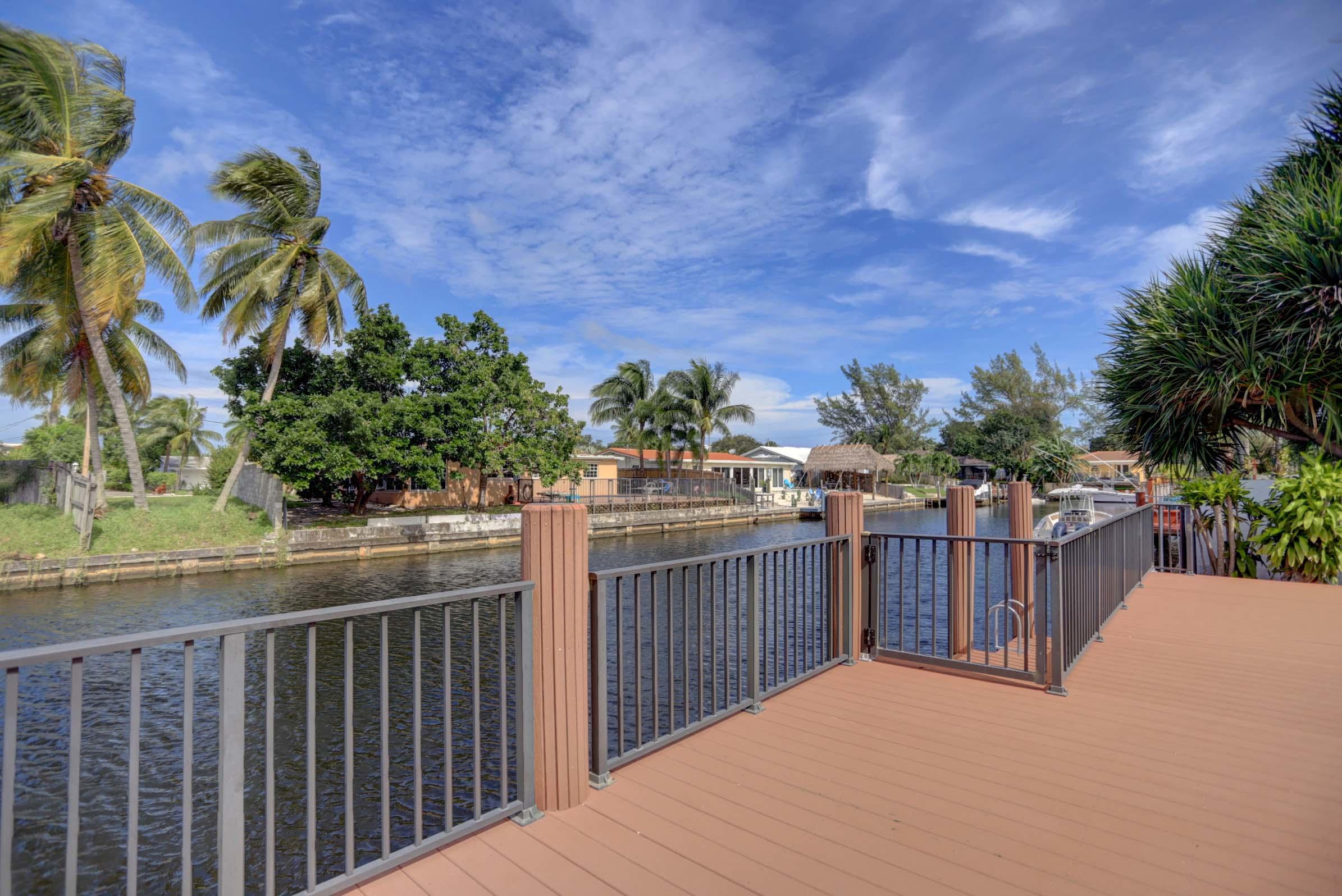 399 Southwest 15th Street Boca Raton, FL 33432 - Photo 38 of 53 20 FT DOCK- DOCK UP TO 40FT BOAT!