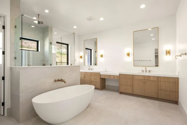 a view of closet area with empty racks