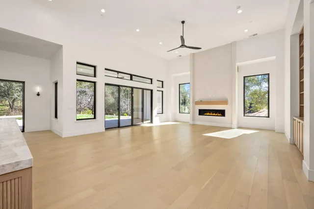 view of a city from a balcony