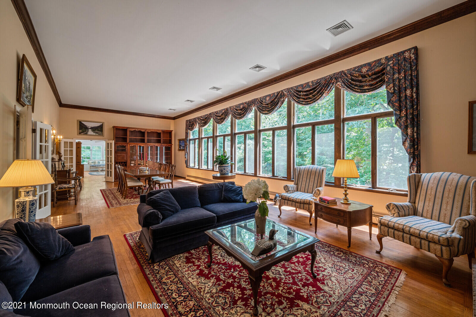 44 Wygant Road Cream Ridge, NJ 08514 - Photo 17 of 39 a living room with furniture and a large window