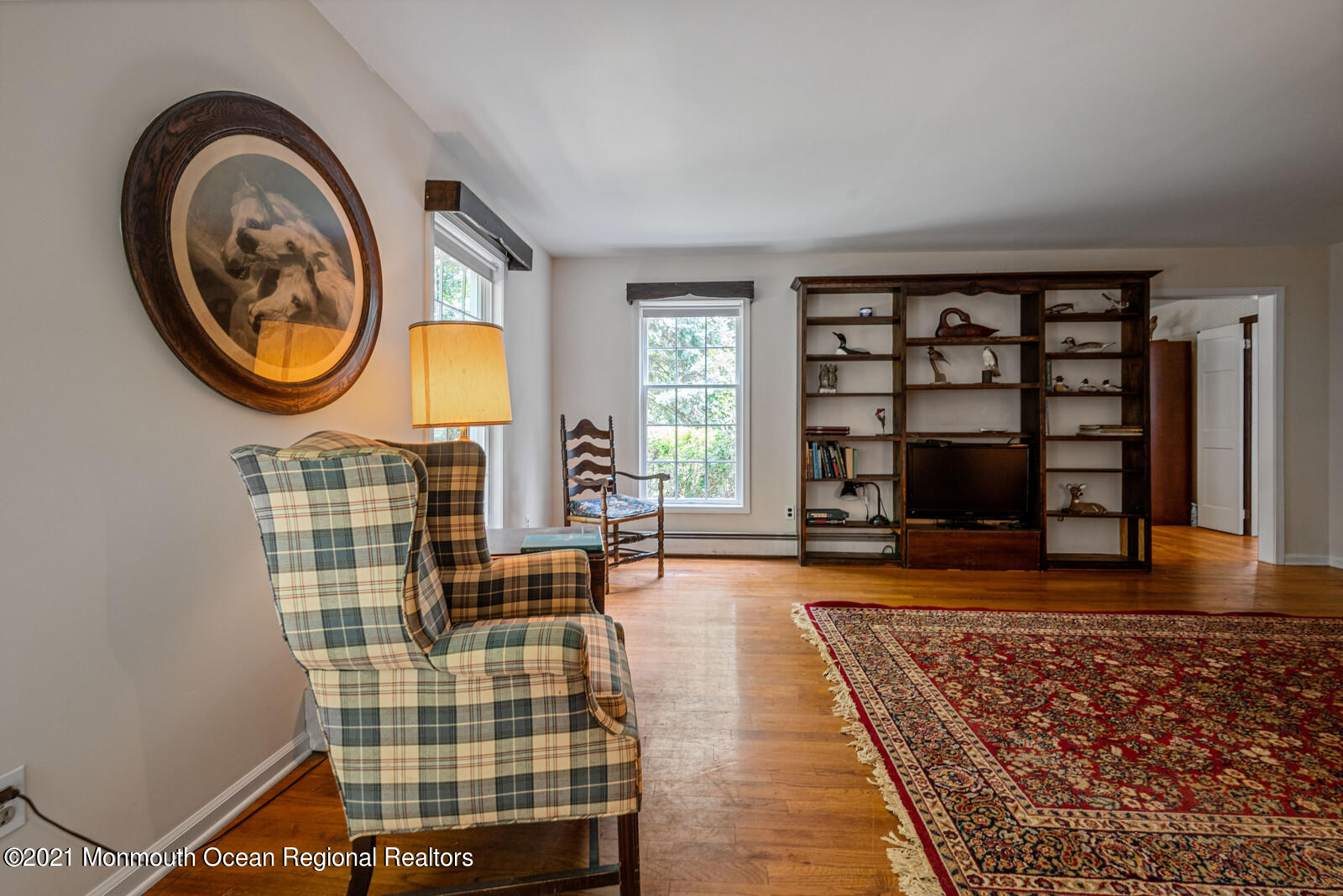 44 Wygant Road Cream Ridge, NJ 08514 - Photo 7 of 39 a living room with furniture and a fireplace