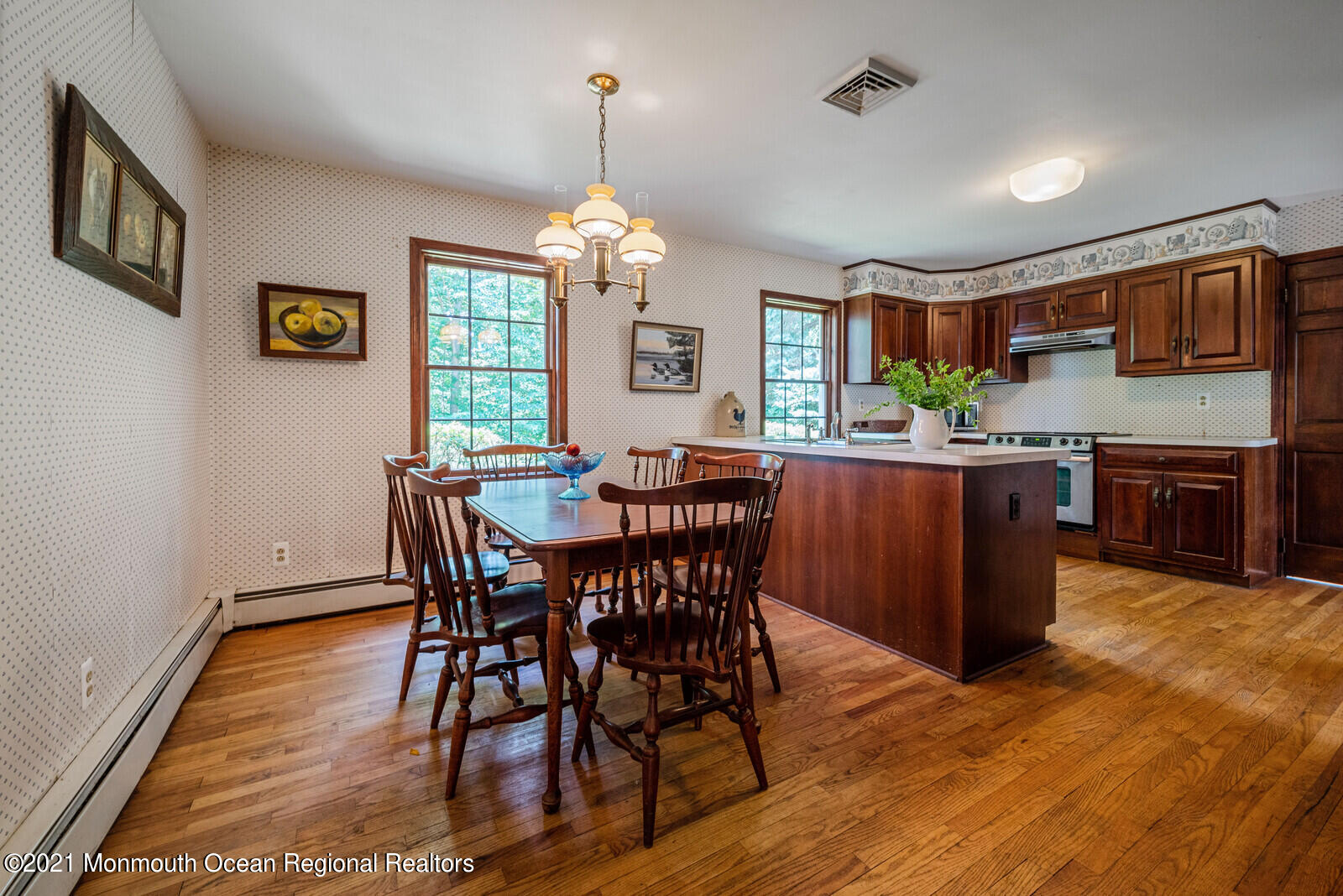 44 Wygant Road Cream Ridge, NJ 08514 - Photo 9 of 39 a view of a dining room with furniture window and wooden floor