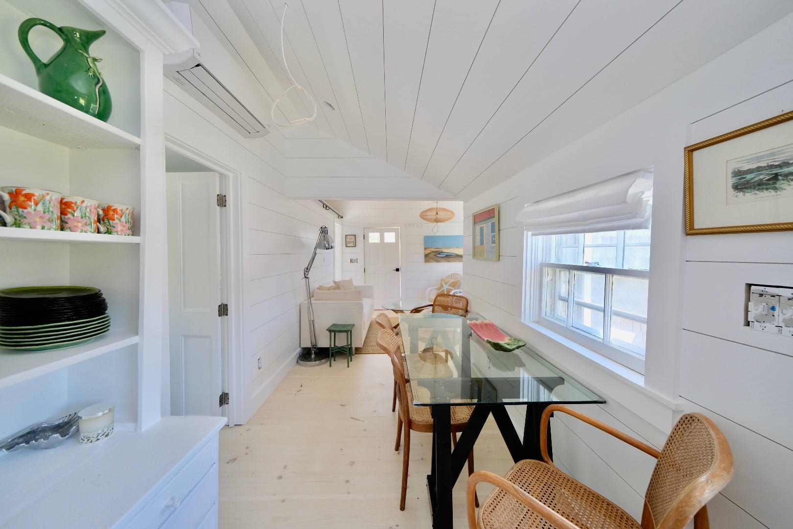 4 Cabot Lane Nantucket, MA 02554 - Photo 9 of 16 a living room with furniture and a flat screen tv