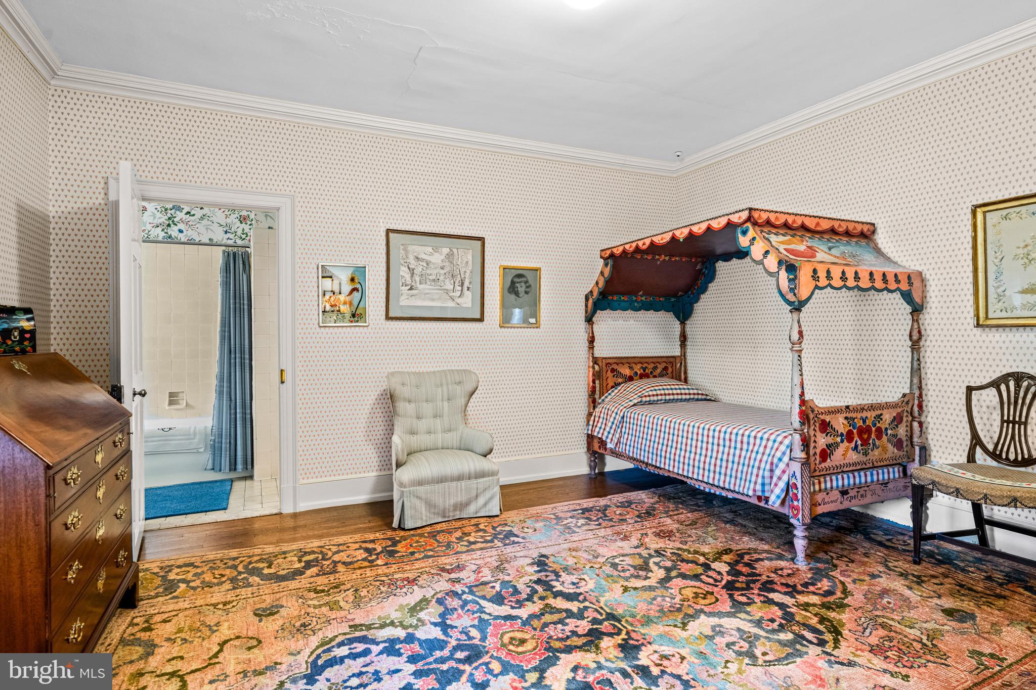705 Church Road Villanova, PA 19085 - Photo 30 of 54 a living room with furniture and a rug