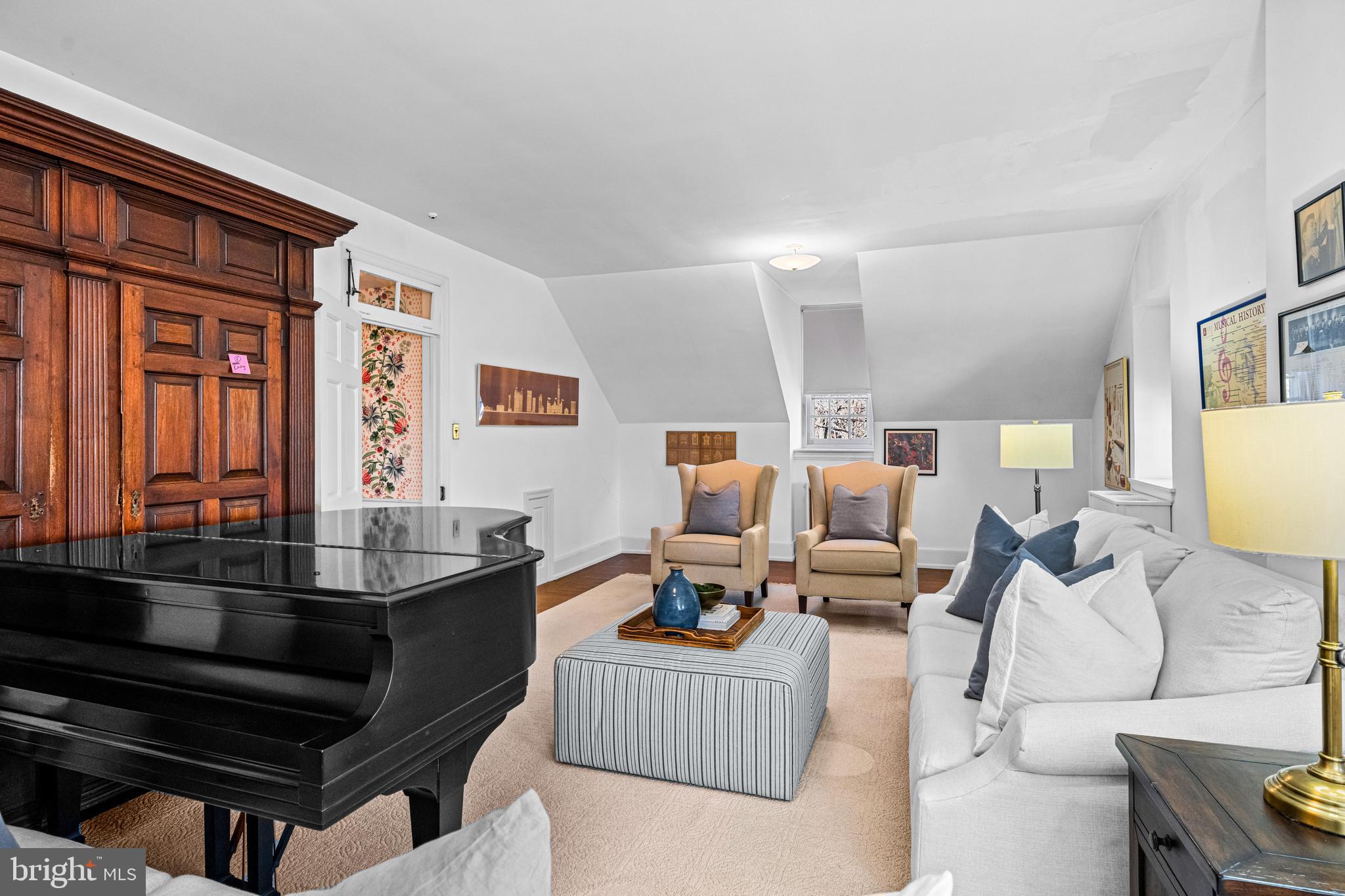 705 Church Road Villanova, PA 19085 - Photo 38 of 54 a living room with furniture and large windows