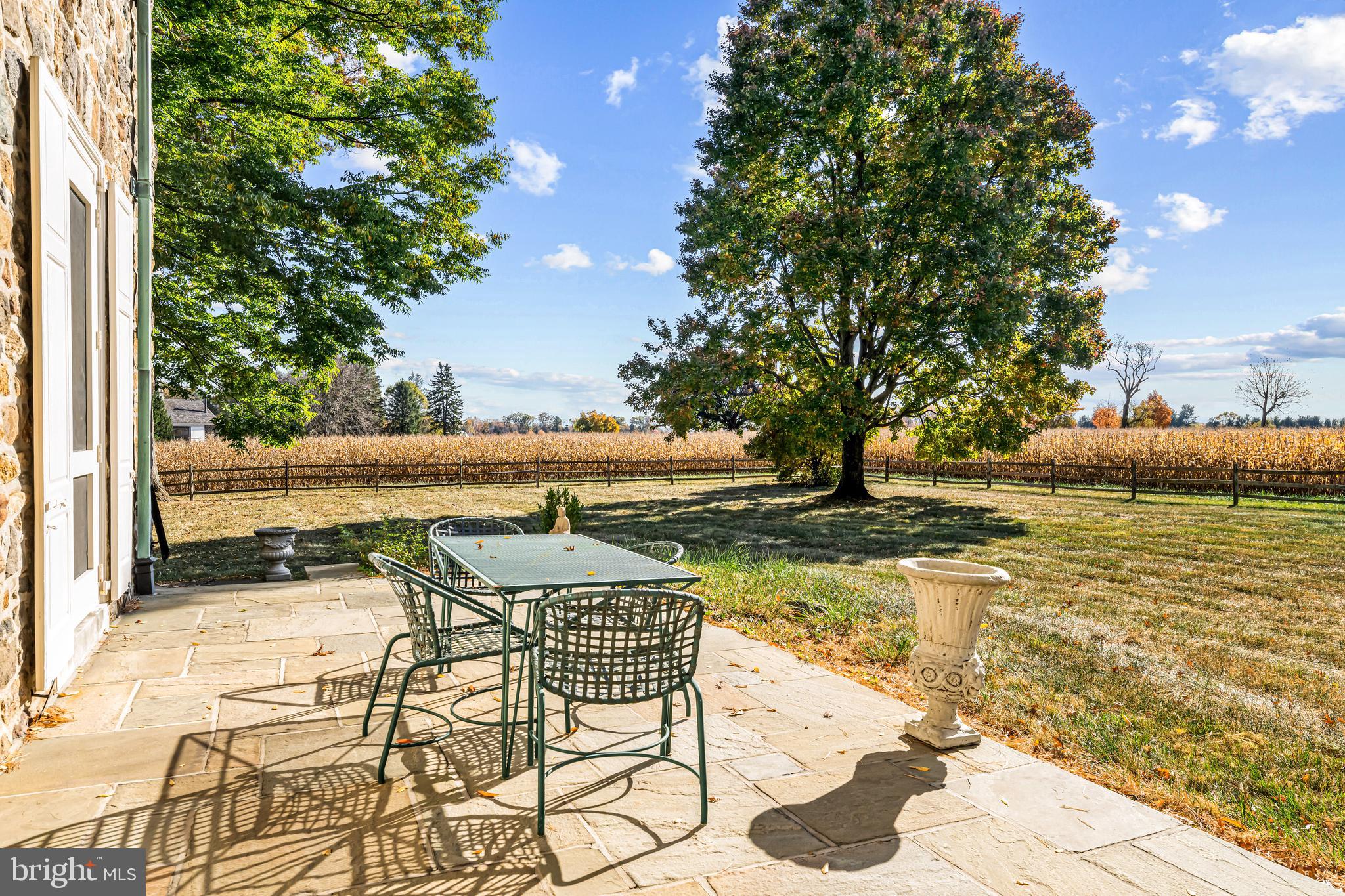 705 Church Road Villanova, PA 19085 - Photo 41 of 54 a view of swimming pool with outdoor seating and plants