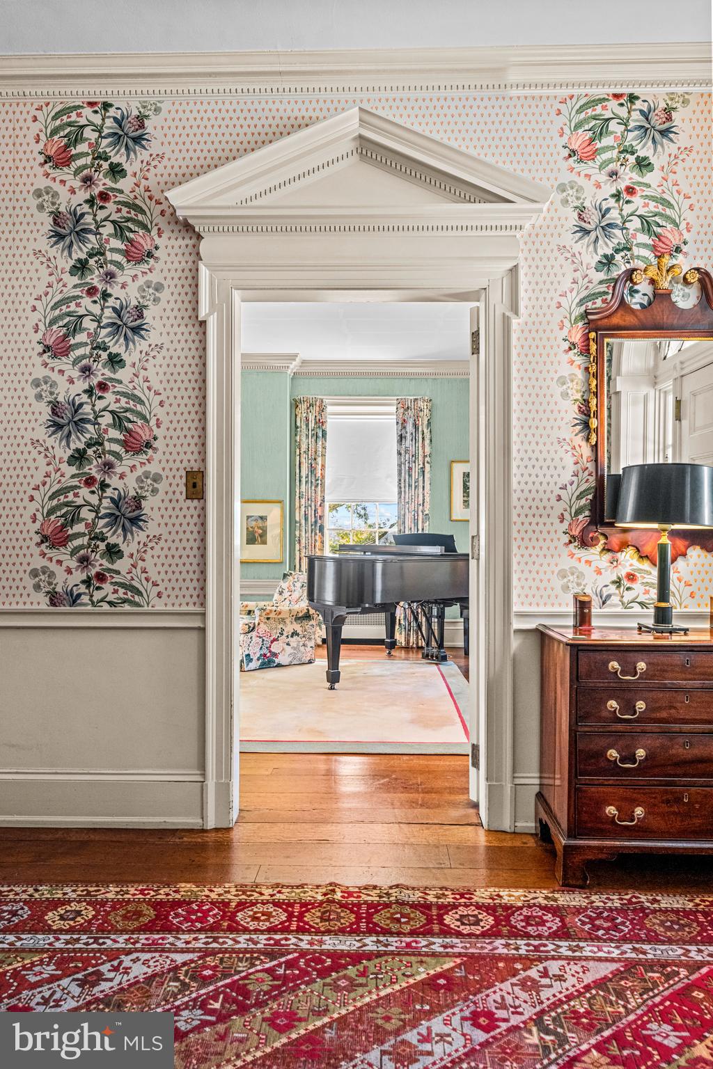 705 Church Road Villanova, PA 19085 - Photo 10 of 54 a view of a living room and bathroom