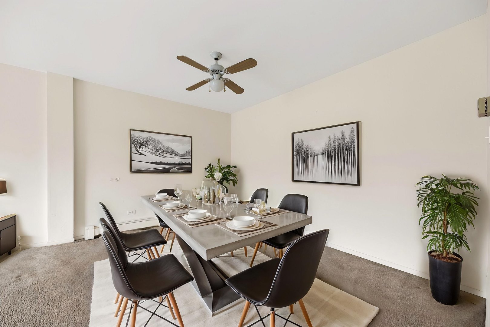 1321 South Finley Road, Unit 416 Lombard, IL 60148 - Photo 7 of 19 a dining room with furniture and window