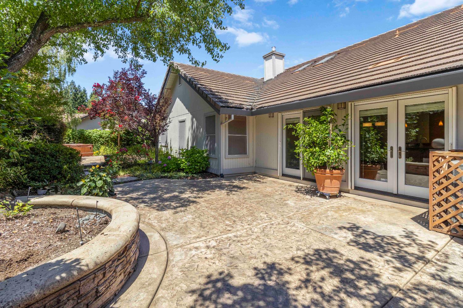 1311 Aberdeen Circle Granite Bay, CA 95746 - Photo 46 of 50 a view of a house with backyard porch and sitting area