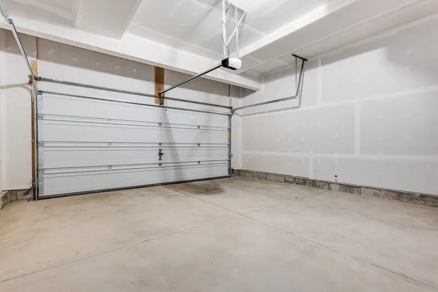 a view of a room with an empty space