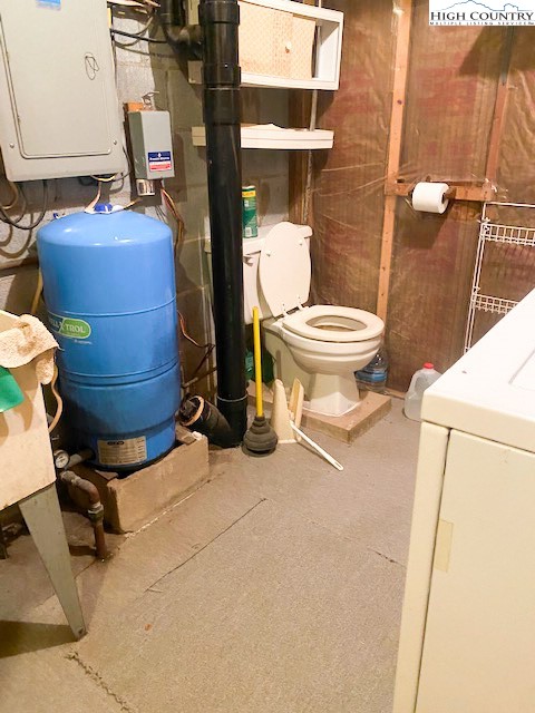 169 Woodside Road Galax, VA 24333 - Photo 24 of 49 a bathroom with a sink and a toilet