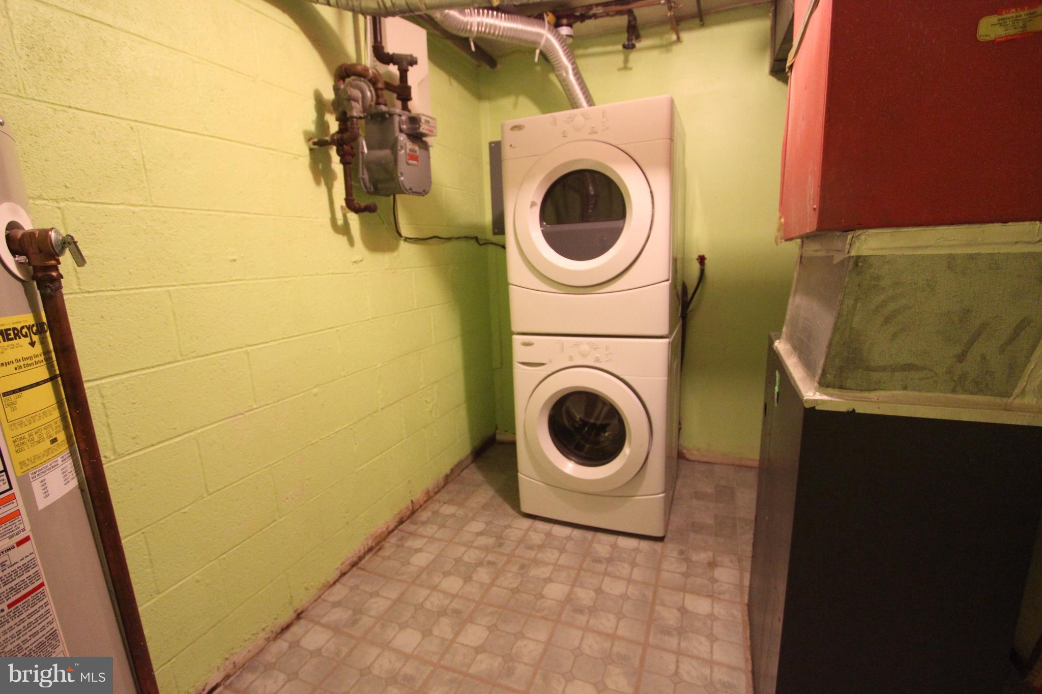 2328 Sun Valley Circle, Unit 1K Silver Spring, MD 20906 - Photo 21 of 23 Basement Utility and Laurndry Room