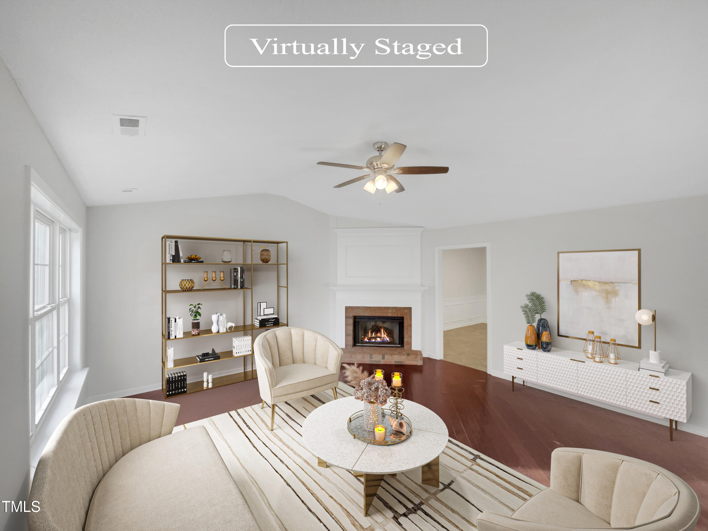 11 Windsor Glen Drive Durham, NC 27703 - Photo 2 of 29 a living room with furniture and a dining table