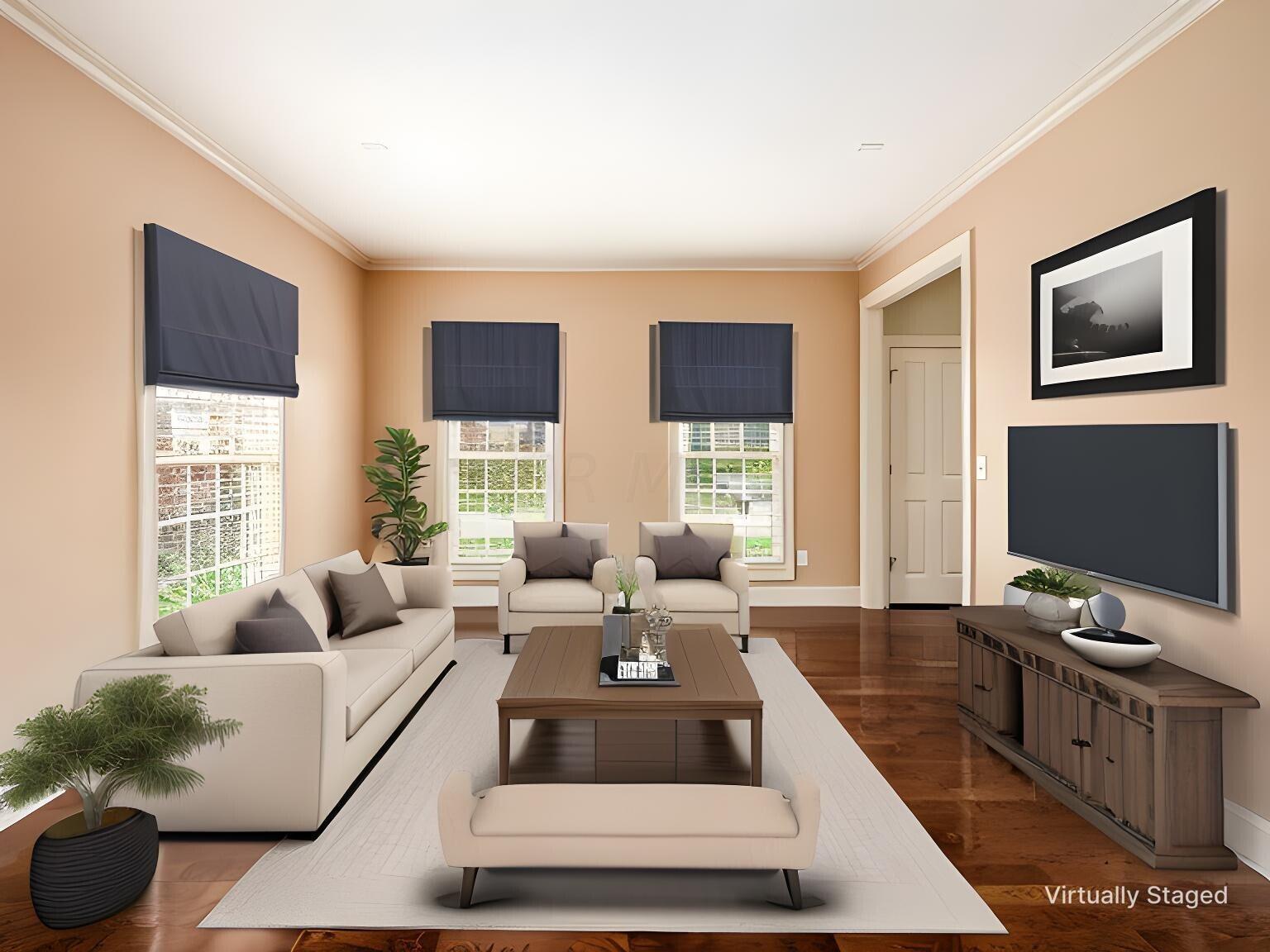 5949 Dunheath Loop Dublin, OH 43016 - Photo 9 of 57 Living Room virtually Staged