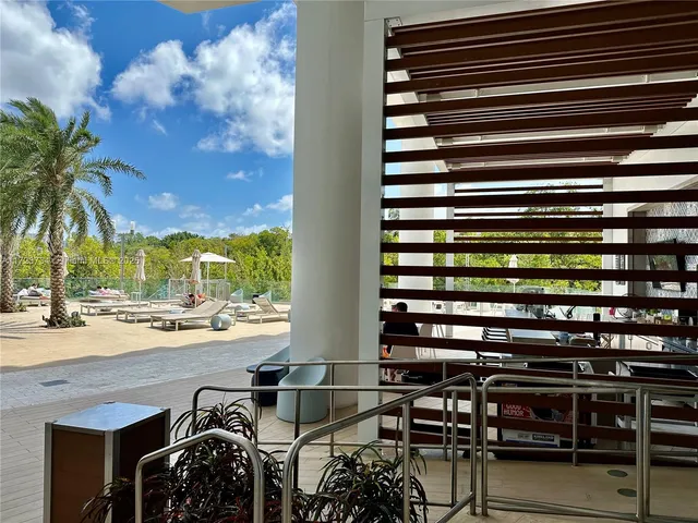 a view of a city with tall buildings