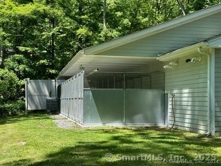 202 Crane Hollow Road Bethlehem, CT 06751 - Photo 35 of 36 a view of a backyard