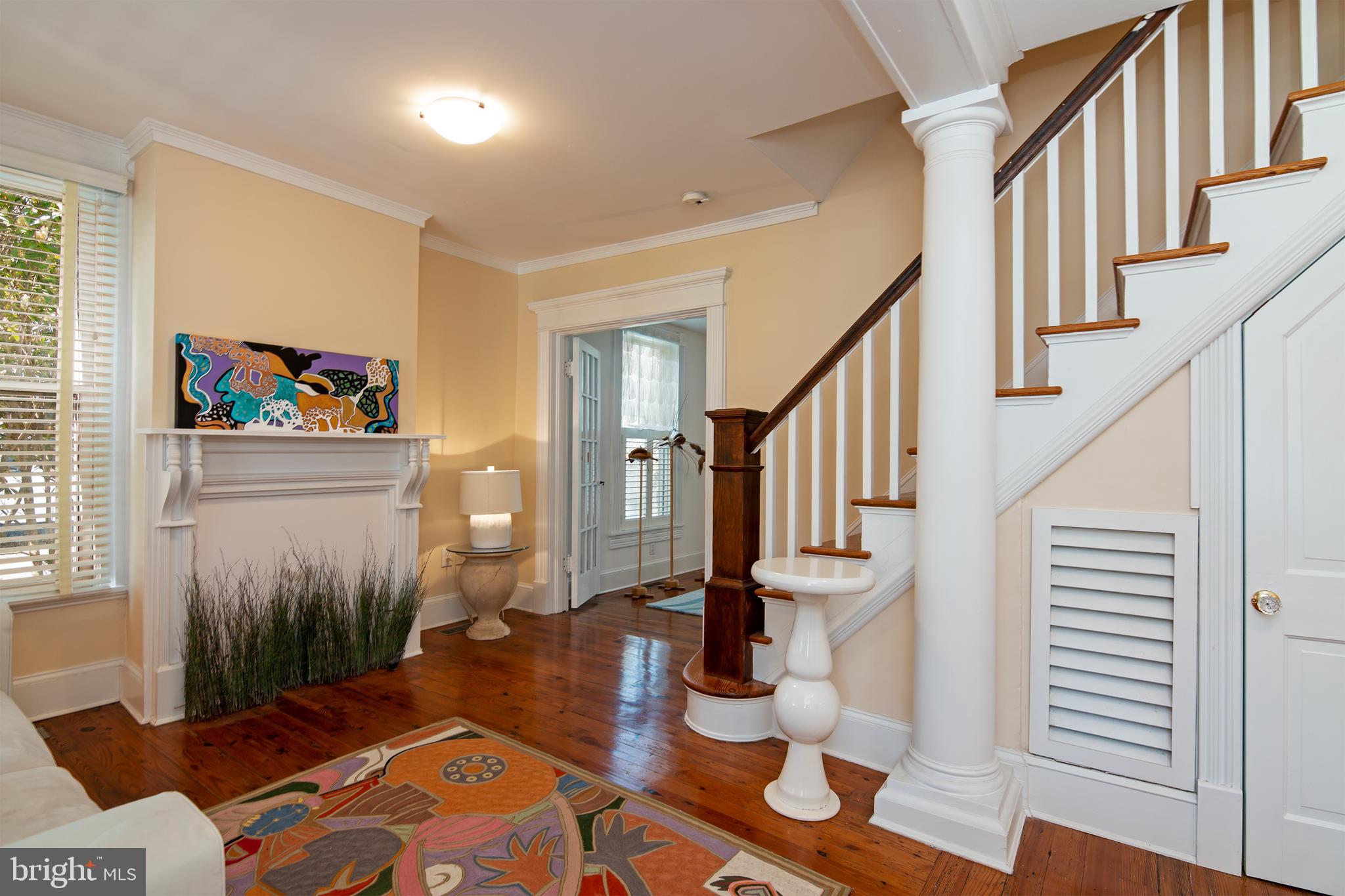 9 West End Avenue Cambridge, MD 21613 - Photo 32 of 62 Beautiful Columns & Staircase