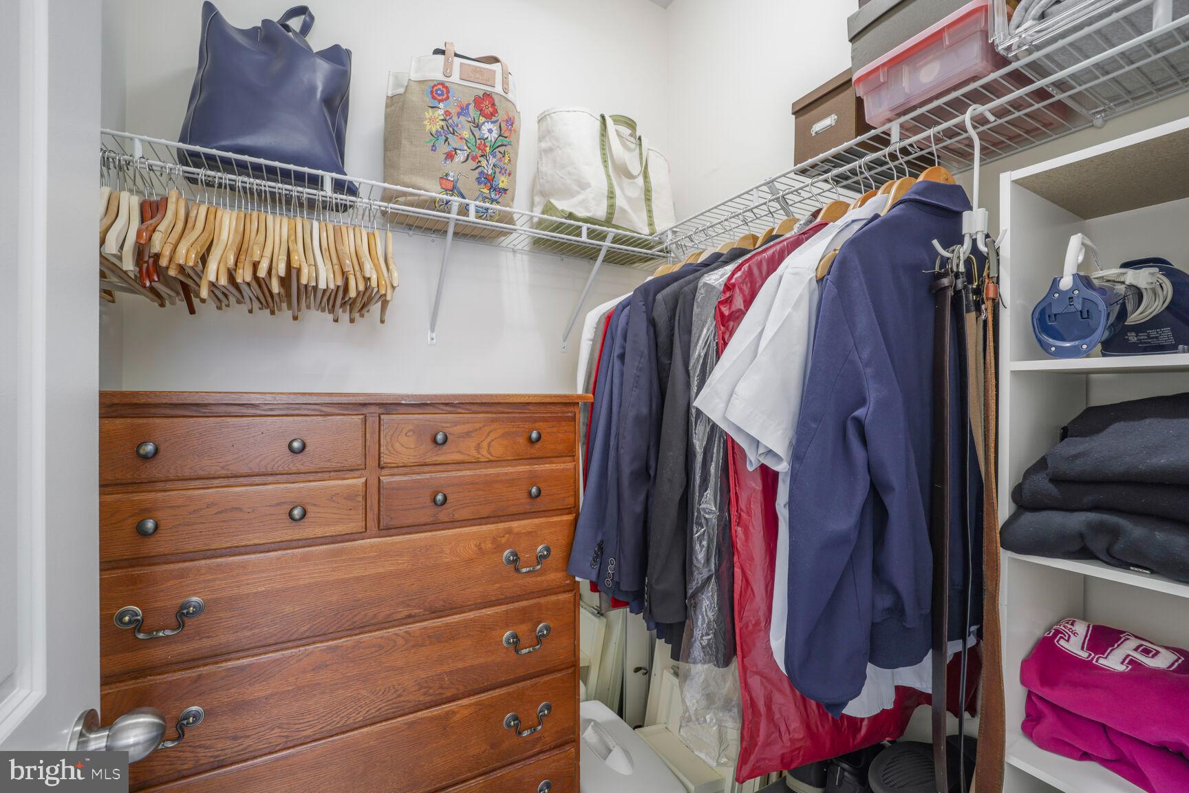 515 Riversail Lane, Unit 430 Oxon Hill, MD 20745 - Photo 21 of 54 a view of walk in closet with clothes and shoes