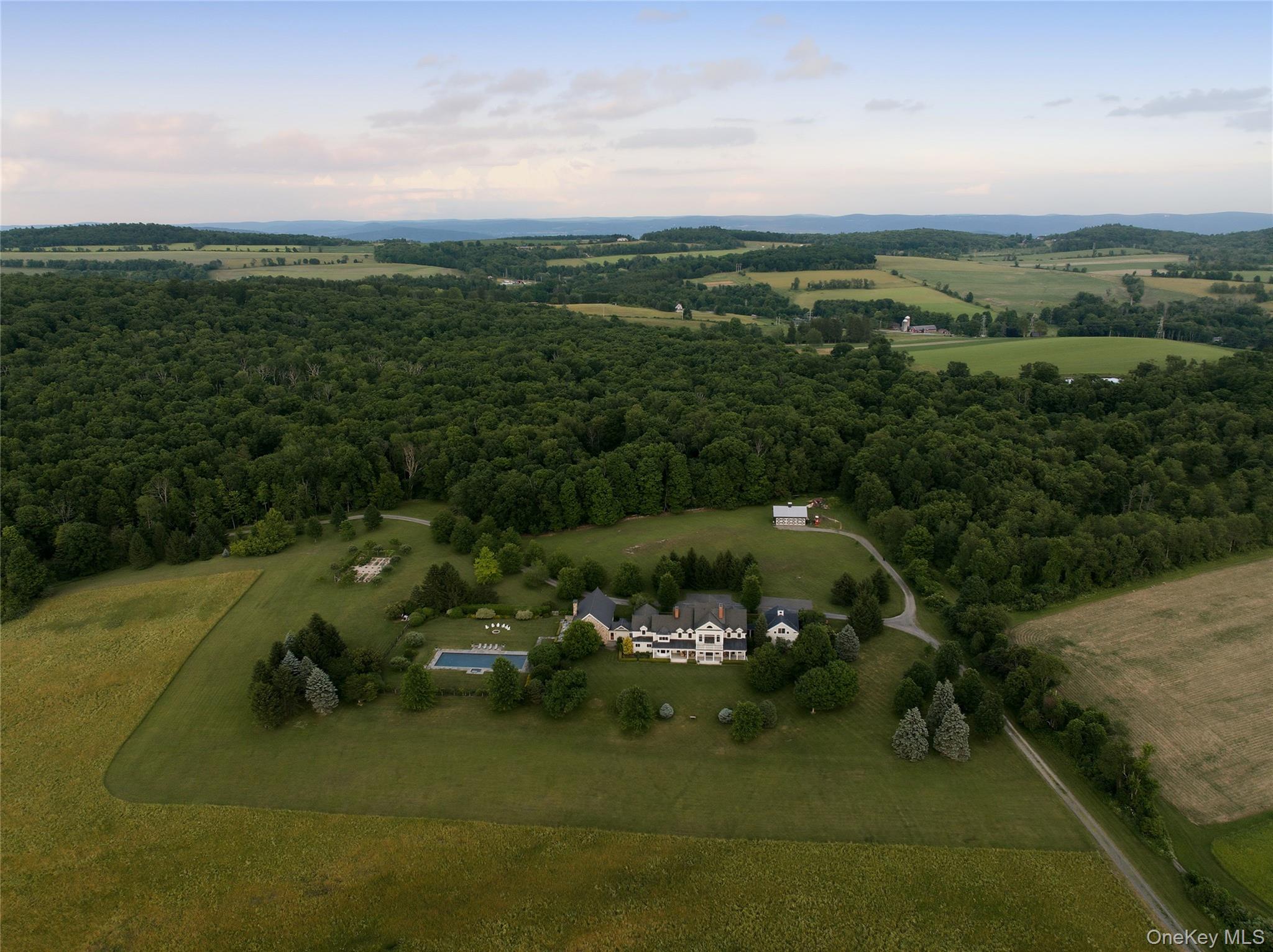147 Moadock Road Millerton, NY 12546 - Photo 38 of 50 an aerial view of a golf course with parking space