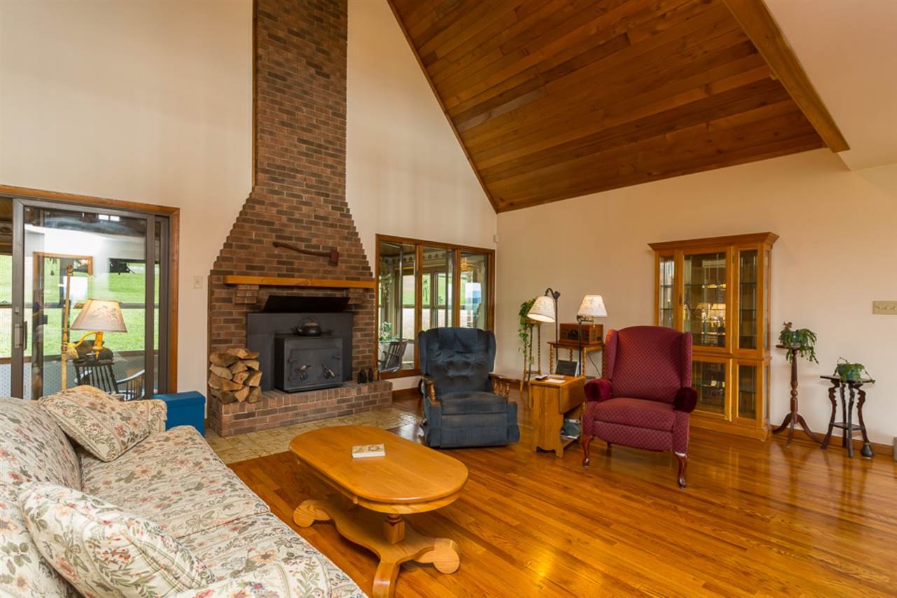 72 Greenfield Road Fishersville, VA 22939 - Photo 31 of 50 a living room with furniture and a fireplace