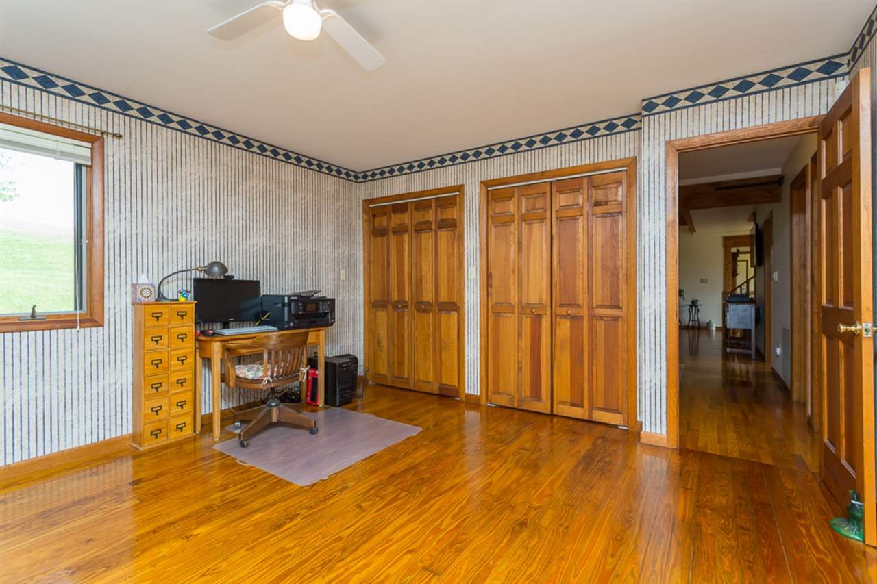 72 Greenfield Road Fishersville, VA 22939 - Photo 39 of 50 a view of a workspace with furniture and wooden floor