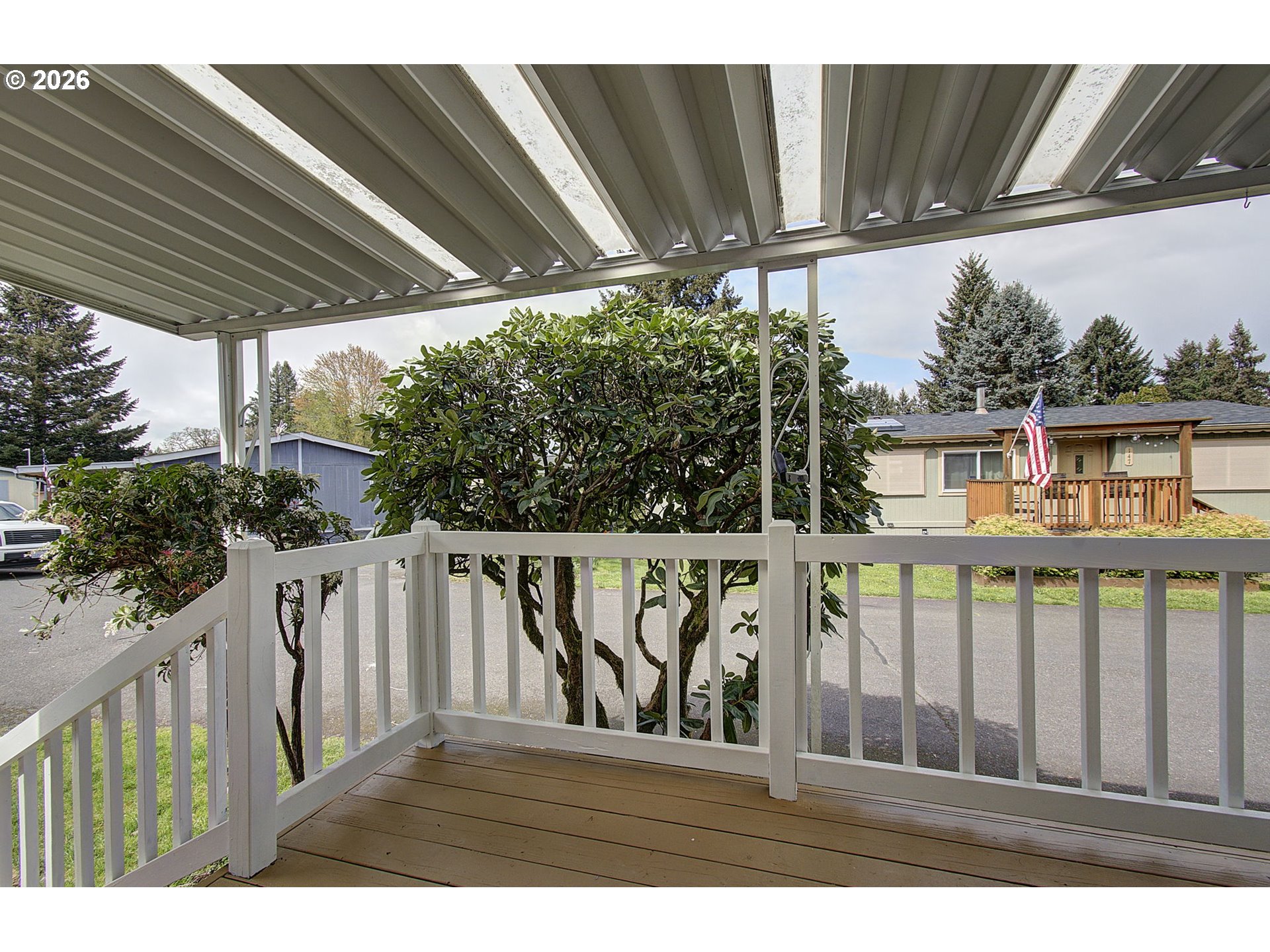15619 Northeast Caples Road, Unit 150 Brush Prairie, WA 98606 - Photo 4 of 28 a view of wooden deck