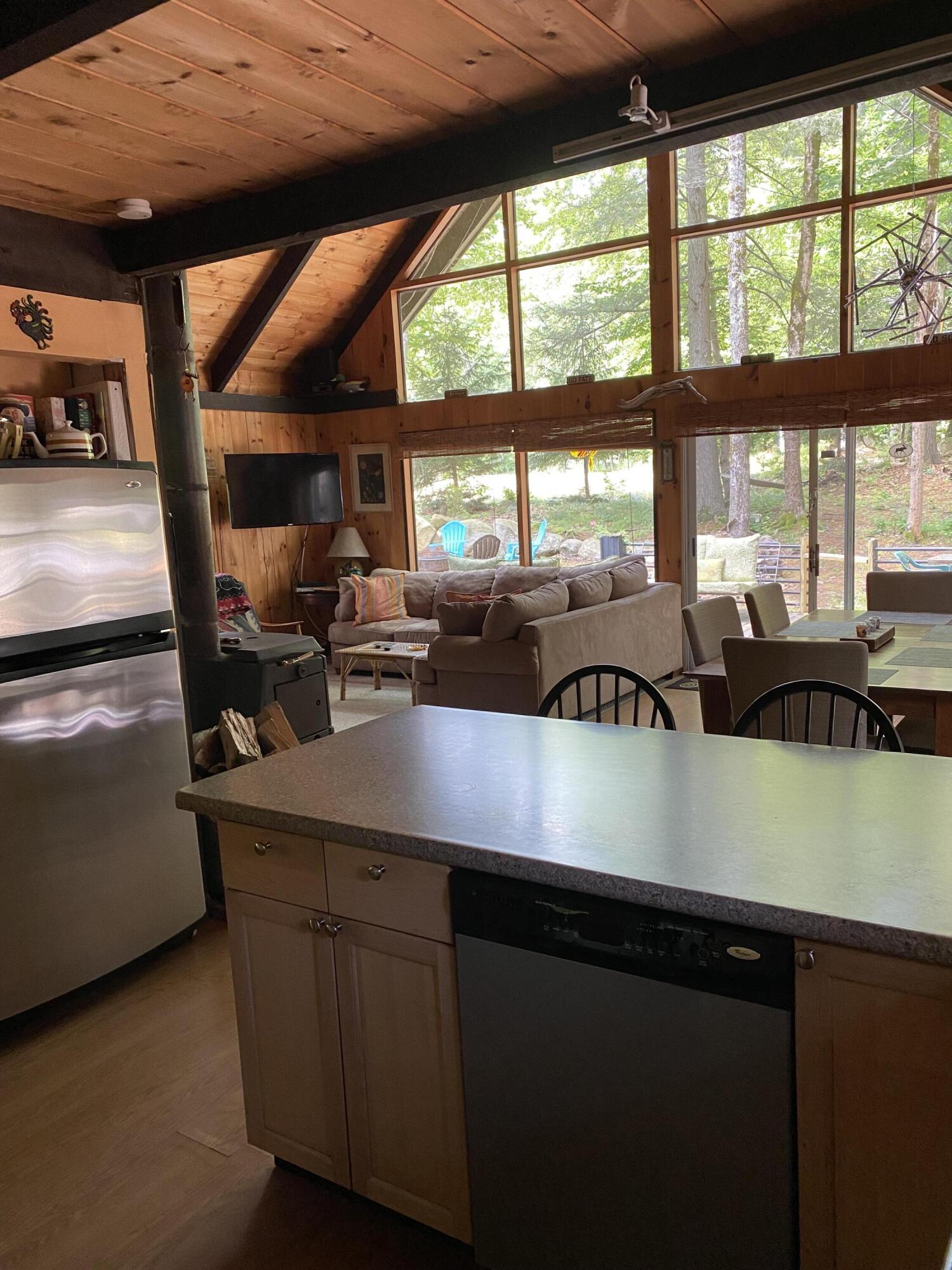 801 Beach View Drive Standish, ME 04084 - Photo 5 of 28 Kitchen/Living Room