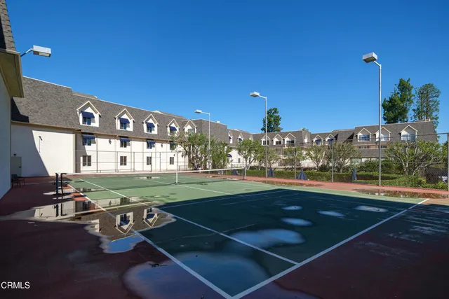 a view of a tennis court