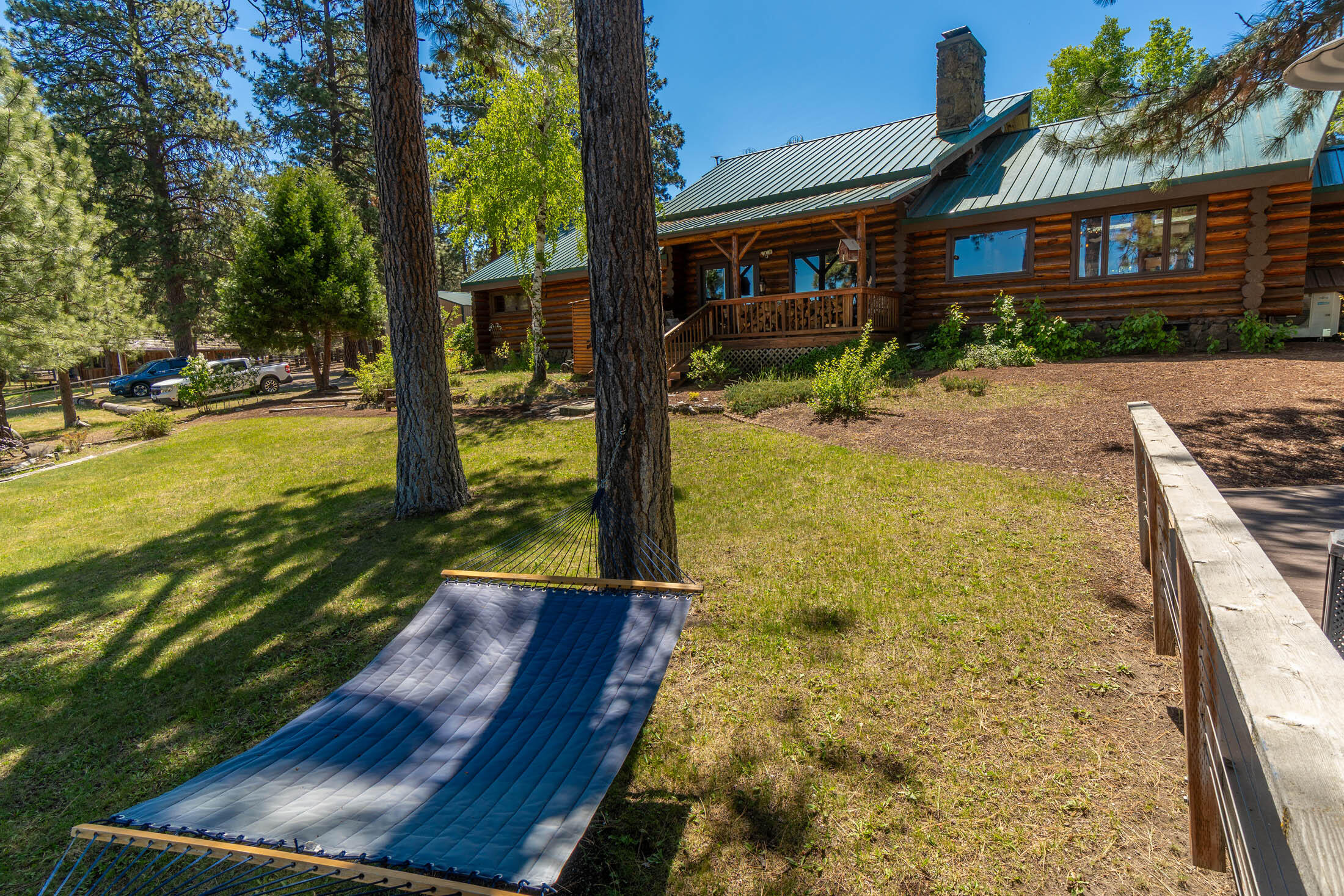 32907 River Bend Road Chiloquin, OR 97624 - Photo 25 of 83 a view of a swimming pool with a patio