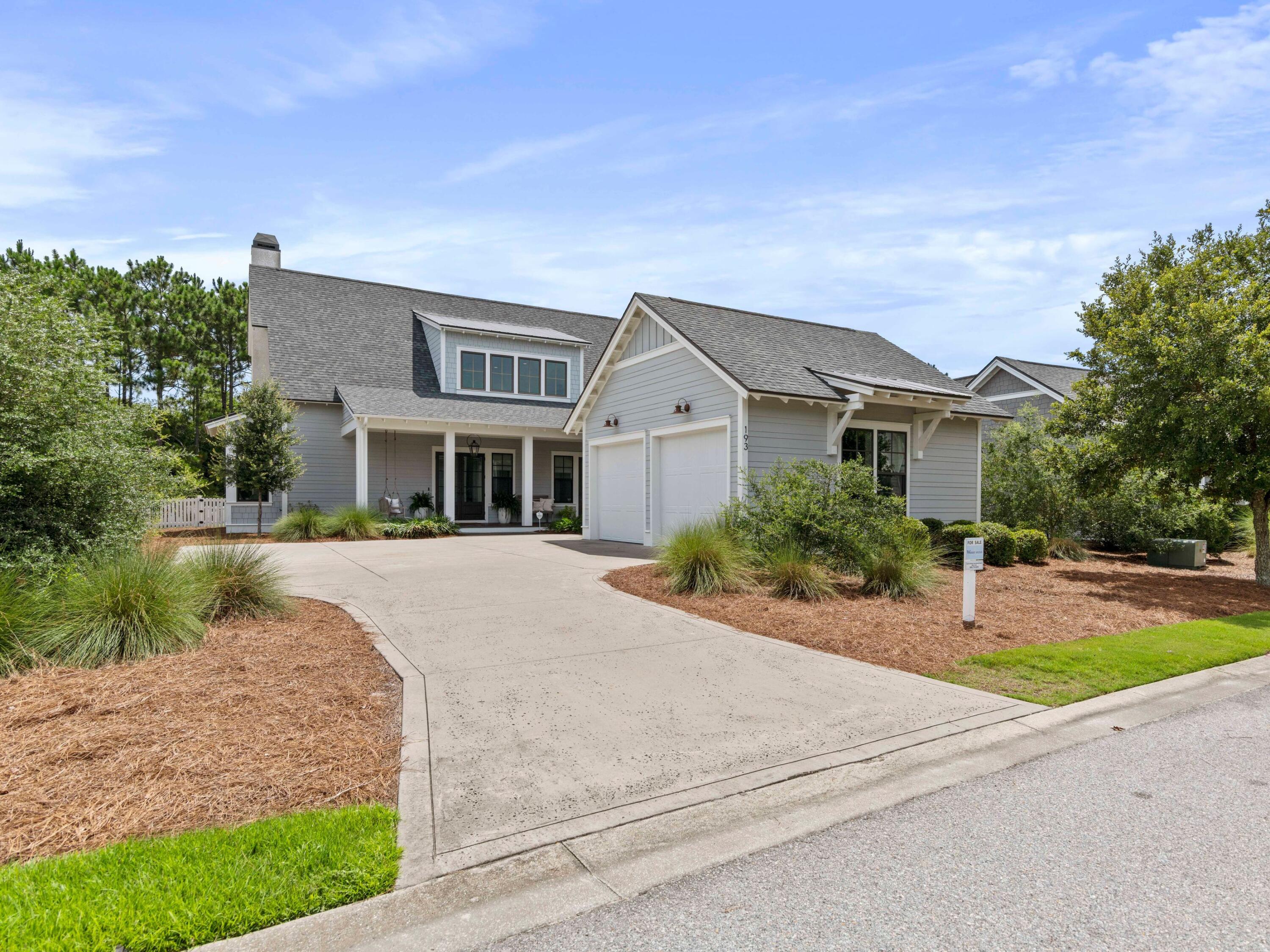 193 Splash Drive Inlet Beach, FL 32461 - Photo 2 of 43 front view of house with a yard
