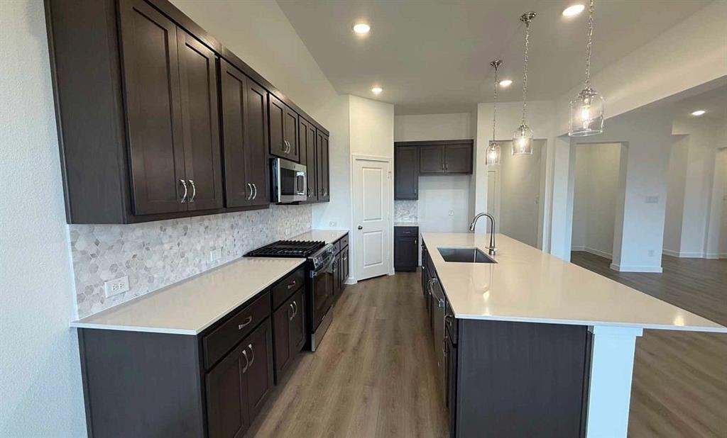 1216 Watercrest Street Forney, TX 75126 - Photo 14 of 24 Kitchen Construction Progress featuring the Roosevelt Collection