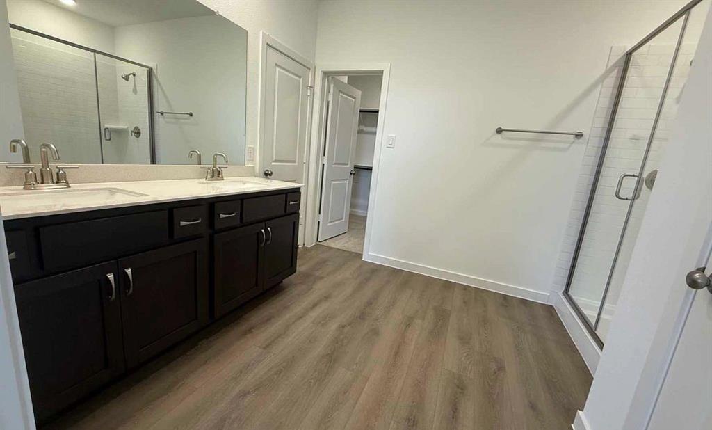 1216 Watercrest Street Forney, TX 75126 - Photo 20 of 24 Primary Bathroom Construction Progress featuring the Roosevelt Collection