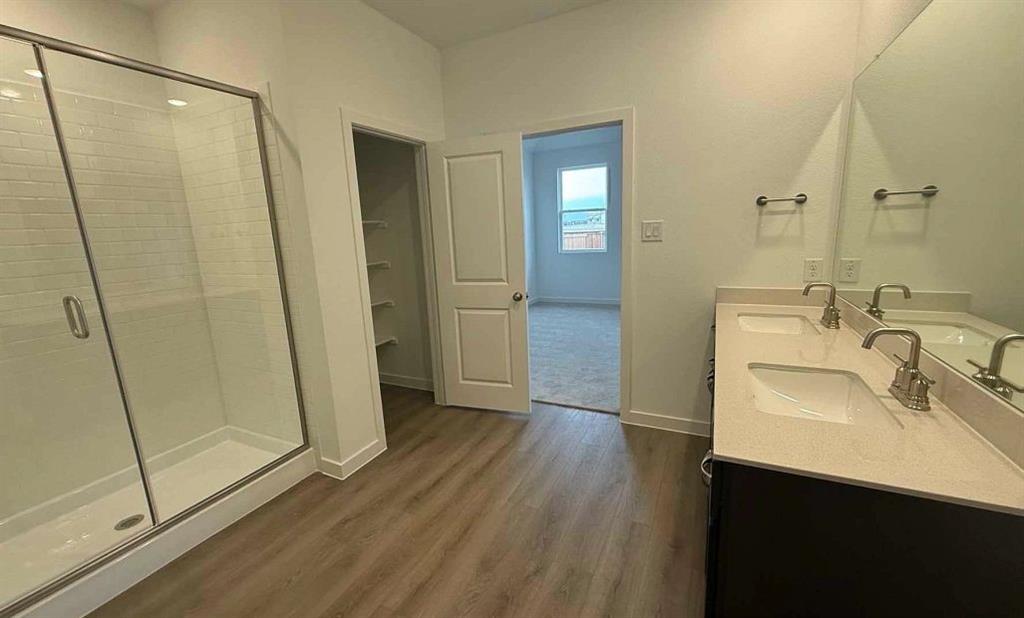 1216 Watercrest Street Forney, TX 75126 - Photo 23 of 24 Primary Bathroom Construction Progress featuring the Roosevelt Collection