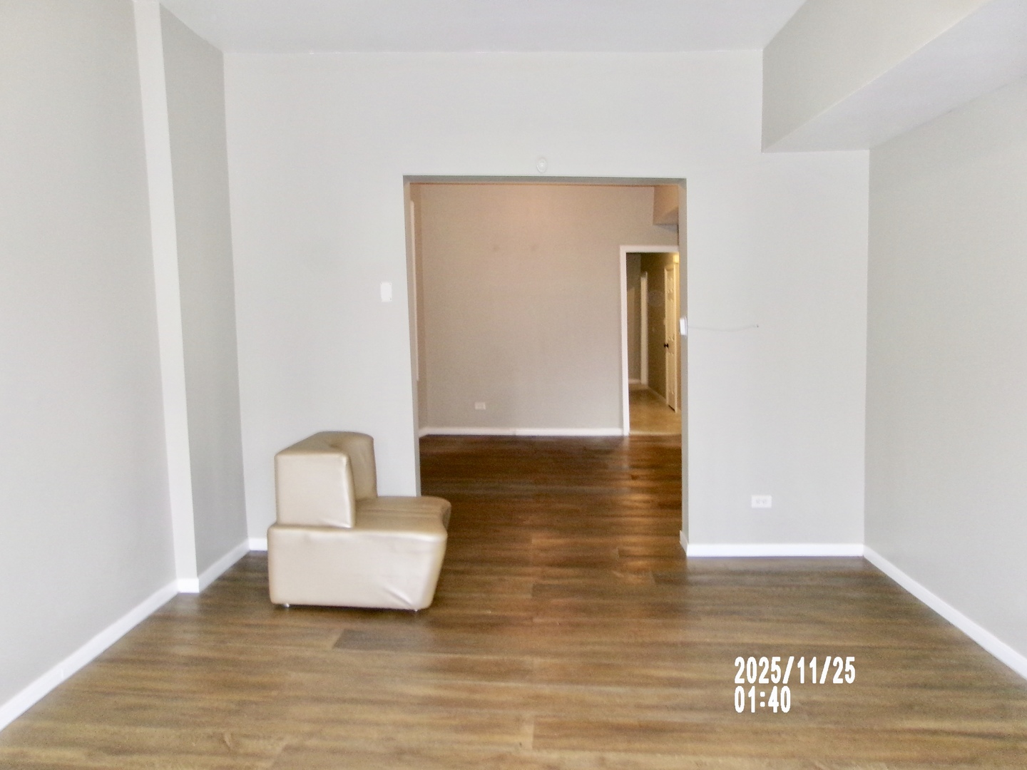 2852 East 91st Street, Unit 2 Chicago, IL 60617 - Photo 3 of 22 a view of a room with wooden floor and furniture