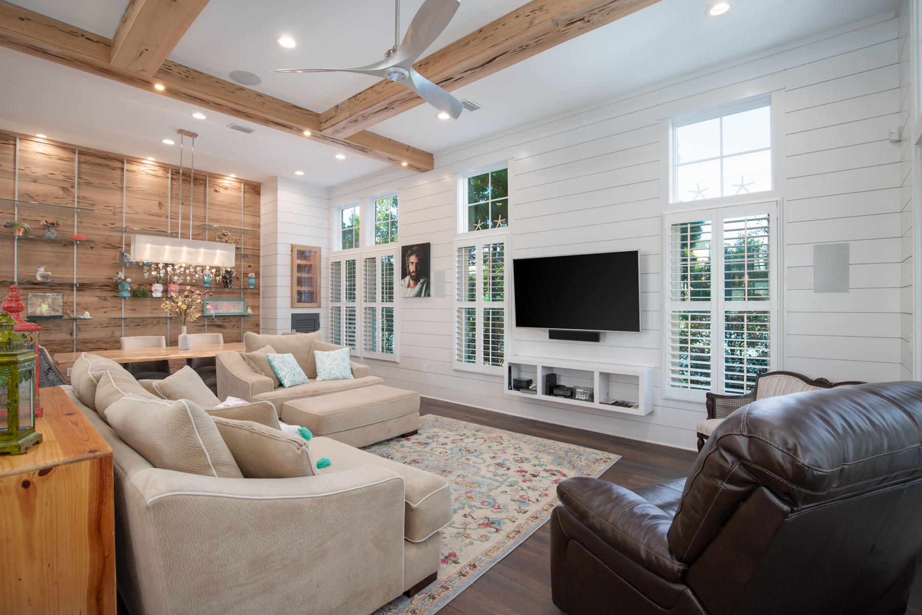 446 Morgans Trail Santa Rosa Beach, FL 32459 - Photo 11 of 49 a living room with furniture and a flat screen tv
