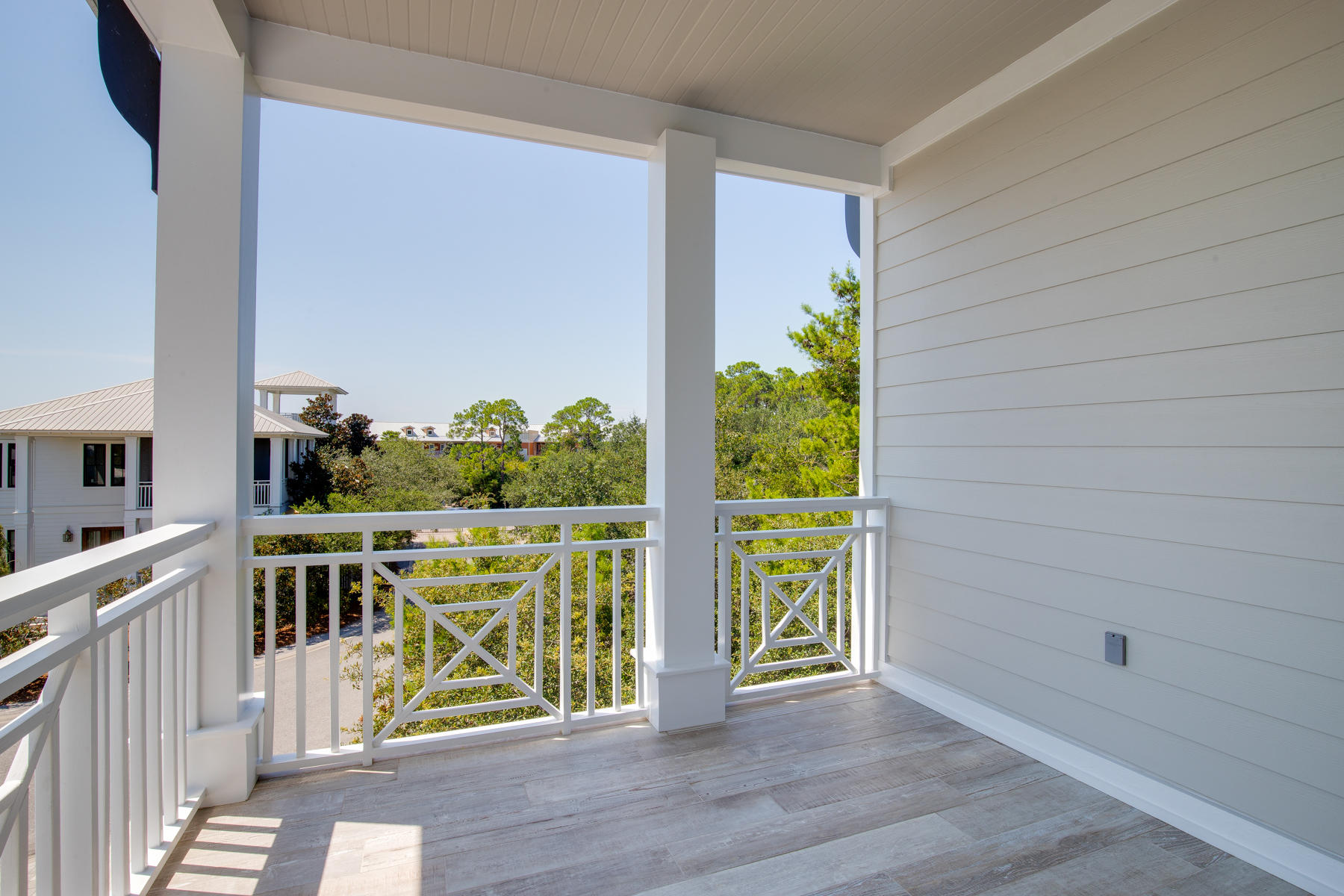446 Morgans Trail Santa Rosa Beach, FL 32459 - Photo 33 of 49 an empty room with wooden floor and windows